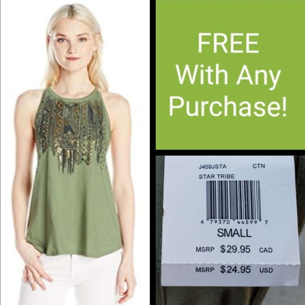 $24.95 SMALL Juniors BILLABONG tribe tank top